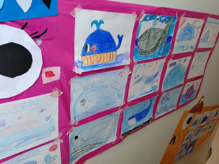 ５月の製作～くじらのぼり🐳～