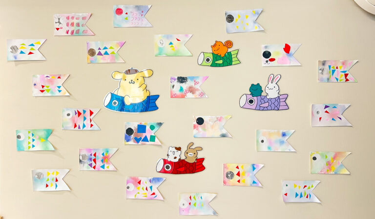 ５月壁面制作🎏