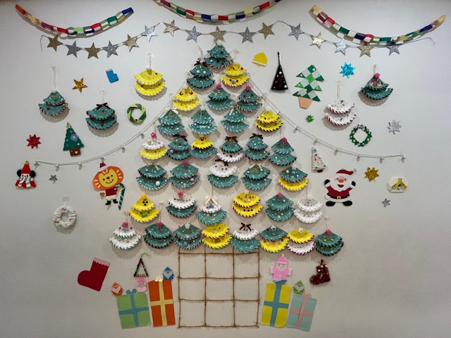 12月の壁面飾り🎄