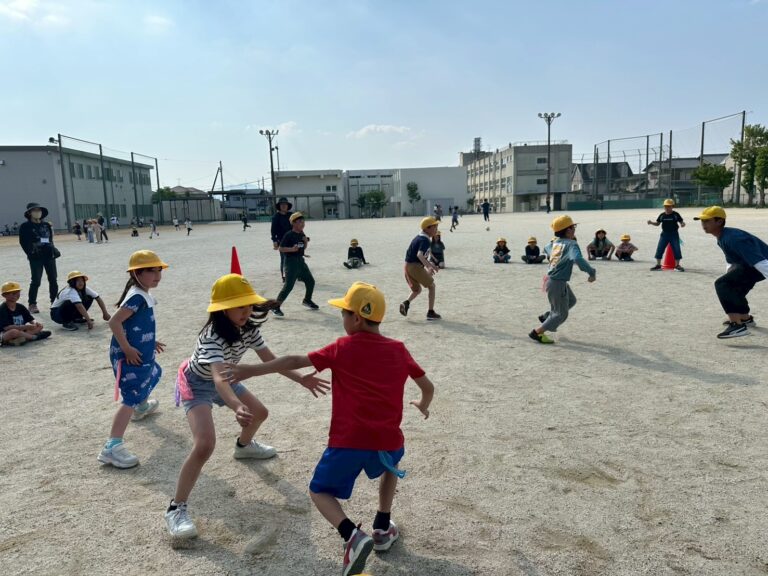 みんな遊び『王様しっぽ取り』