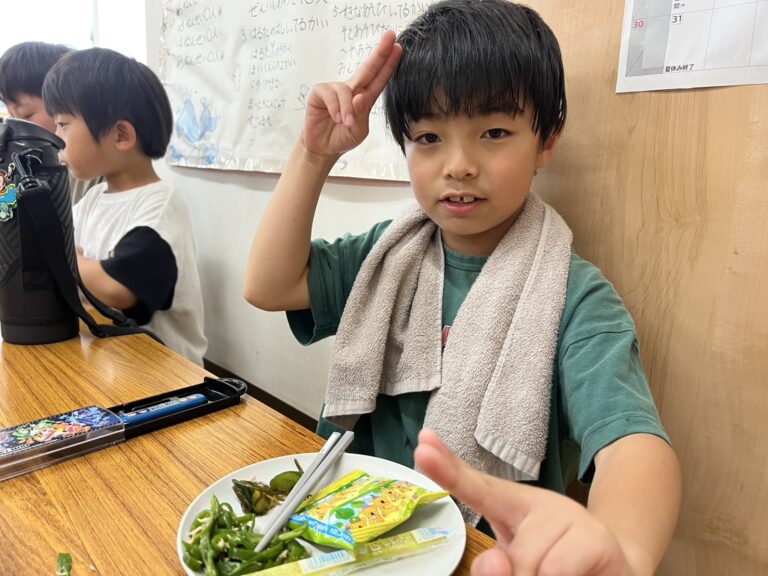 ピーマンも食べました！美味すぎて滅！！