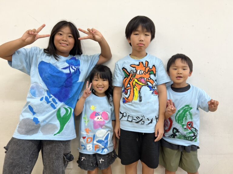 くじらＴシャツ製作🐋👕