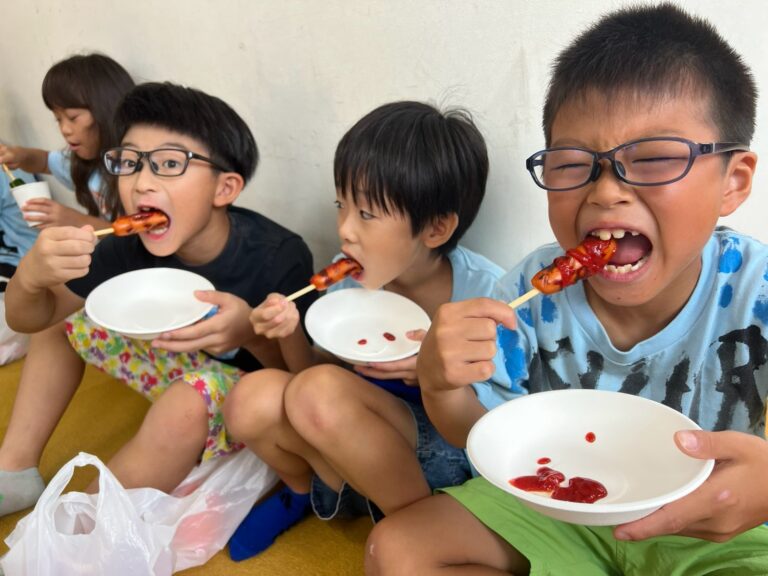 🏮治田くじら夏祭り🏮”食べ物屋台”🐙🌽