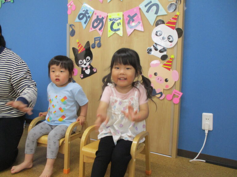 5月のお誕生日会をしました🎂💕(全チーム)