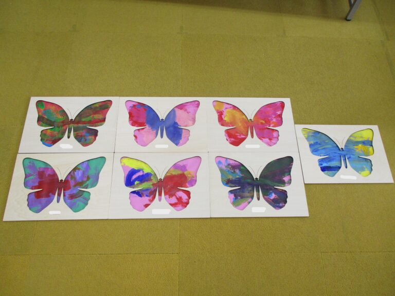 どきどき💓アート教室体験(^▽^)/✨(2歳児あめチーム)