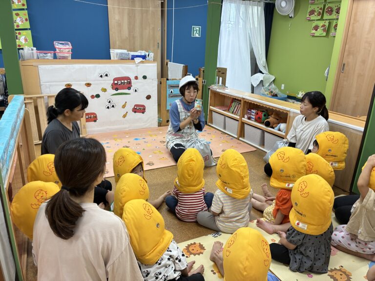 もしもの時に備えての避難訓練！非常食体験！（全チーム）
