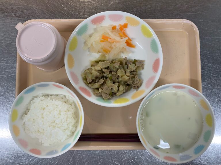 4/10　今日の給食