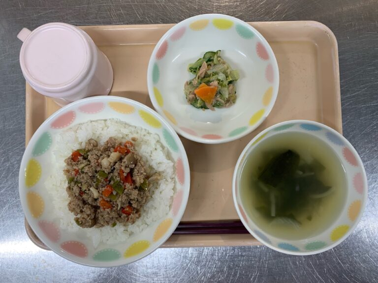 4/25 　今日の給食
