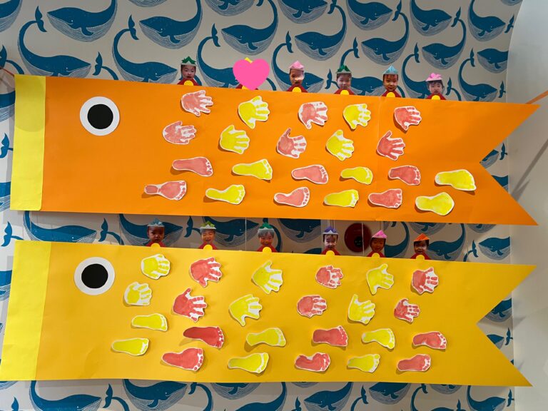 こいのぼりの製作