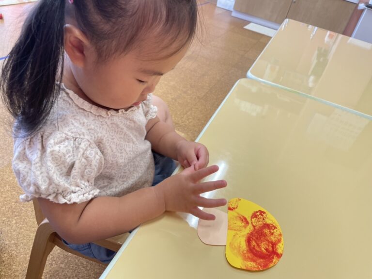 【だいち】10月の製作「きのこ🍄」