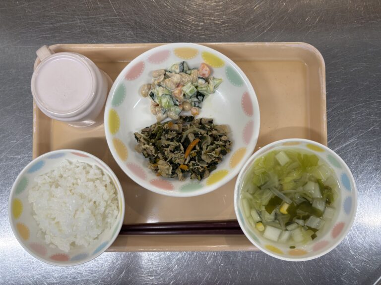1/31　今日の給食