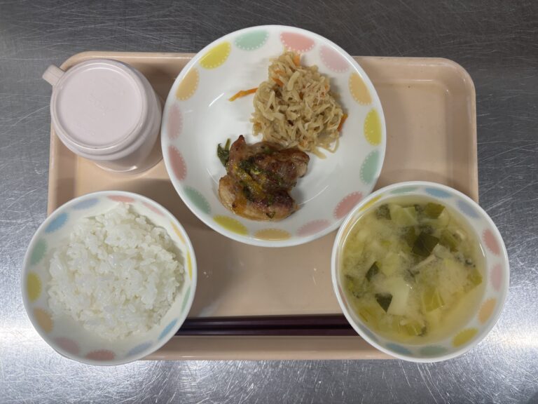 3/11　今日の給食