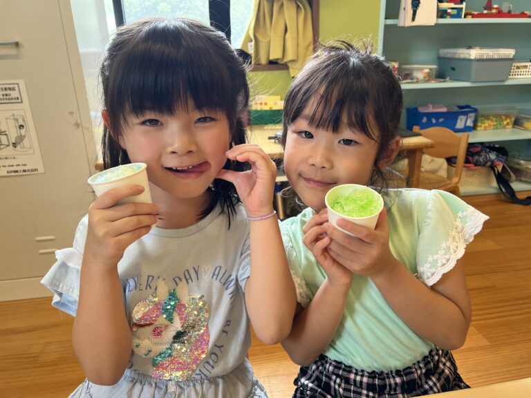 プール納め&かき氷パーティ🍧