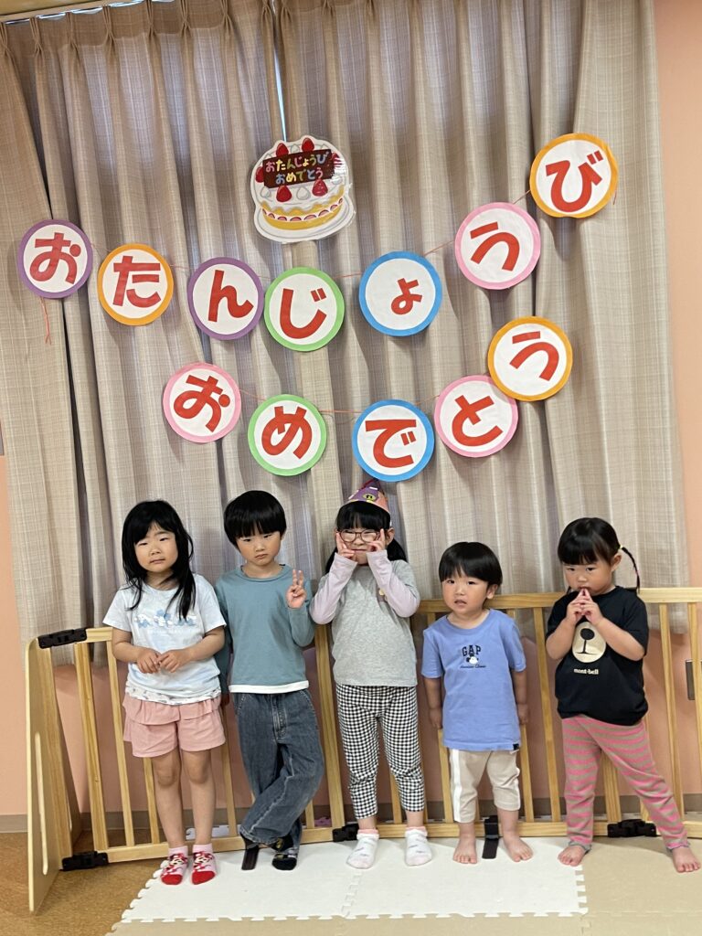 5月の誕生日会🎵