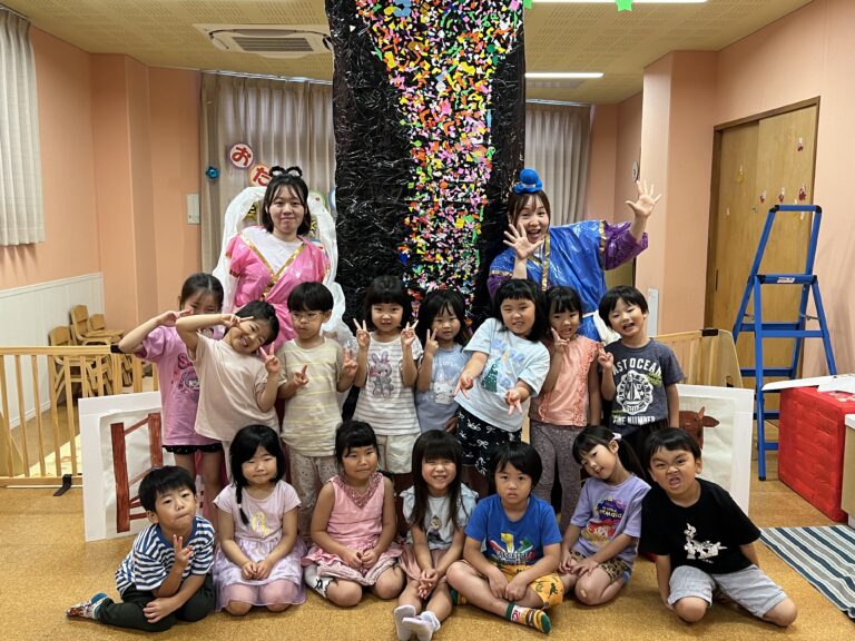７月生まれの七夕お誕生日会