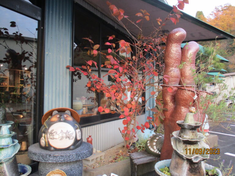 陶芸作品が焼き上がりました🍁