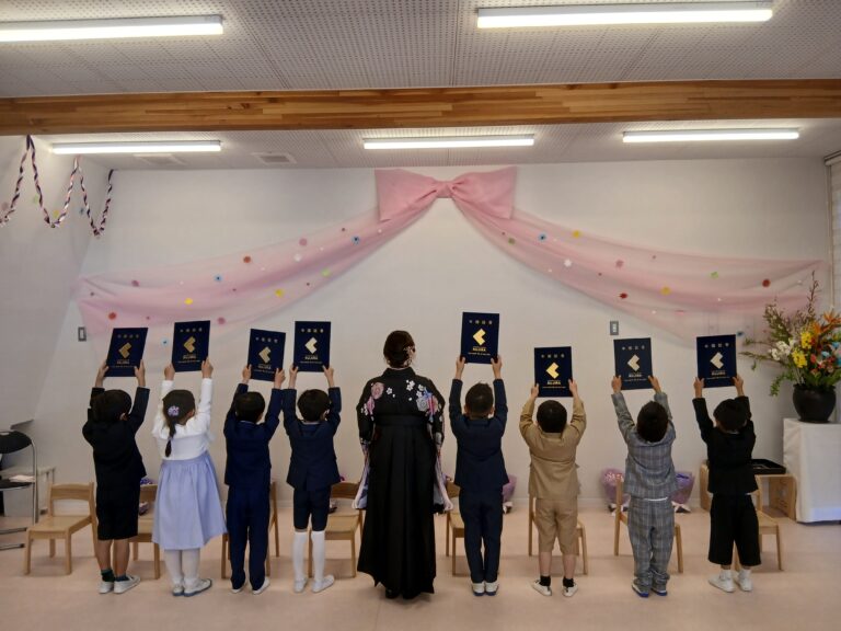 🌸第一回✨卒園式🌸