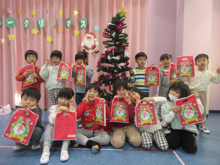 サンタクロースがやってきた！！