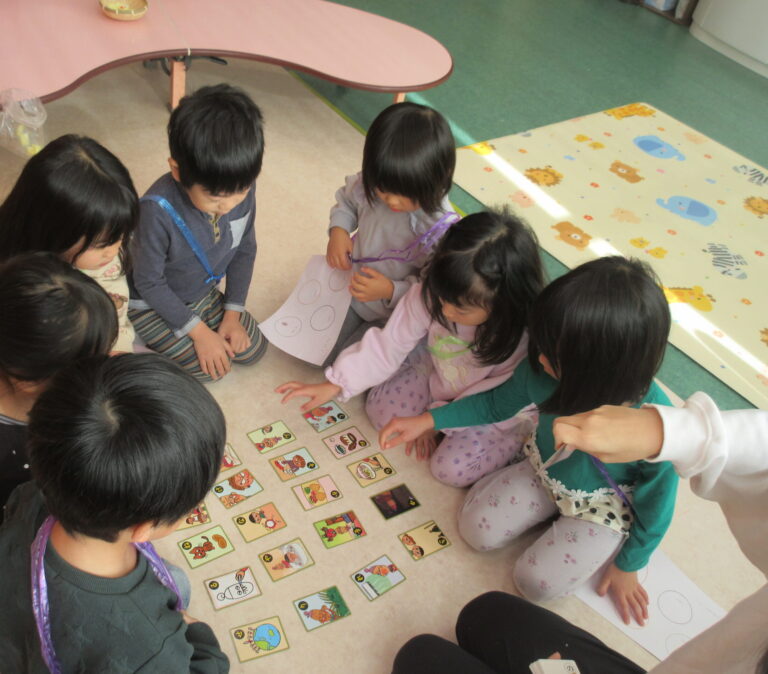 お正月あそびって・・・？【3・4・5歳児 にじ・そら・くじらチーム】