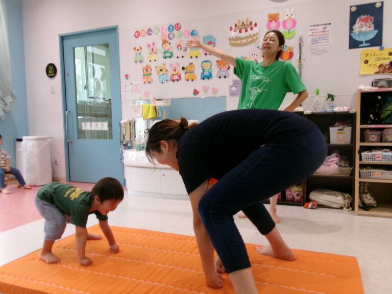 はっけよーい、のこった！【2歳児 あめチーム】