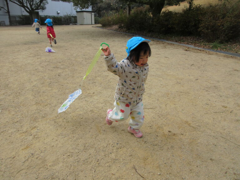 あがってるー？【２歳児 あめチーム】