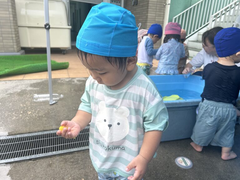 夏大満喫🌟【１歳児 だいちチーム】