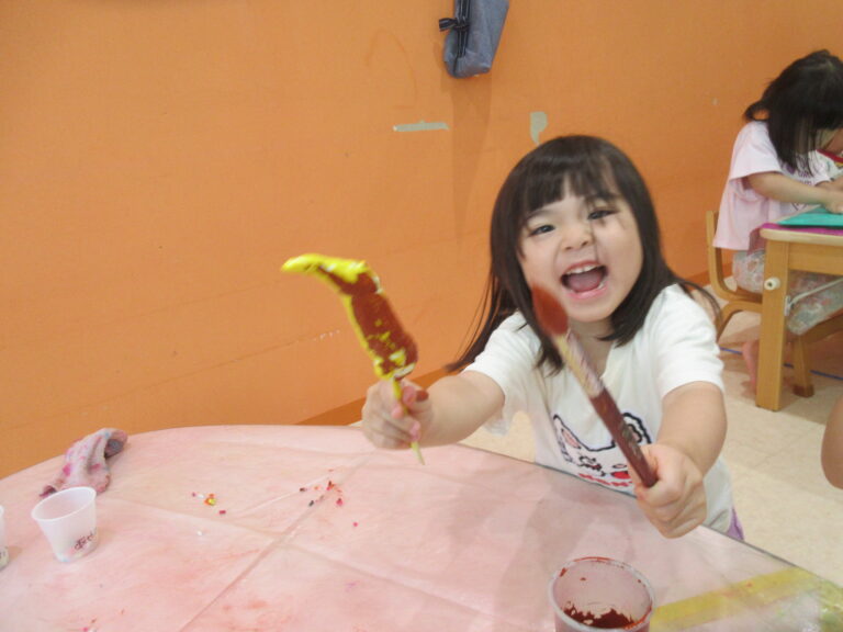 みんなでお祭りごっこをしよう！その１【３歳児 にじチーム】