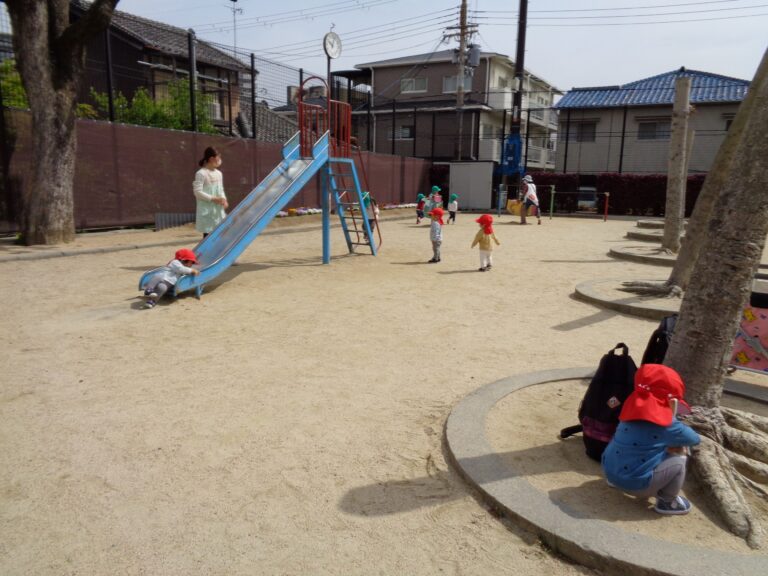 かわいい朝の会～公園遊び（１,２歳児）