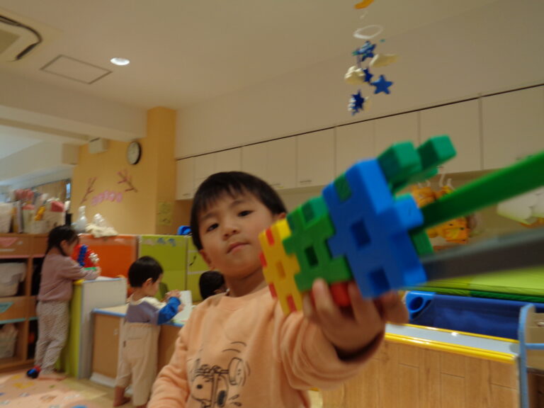 リアルな日常の遊び その②(2歳児 あめ組)