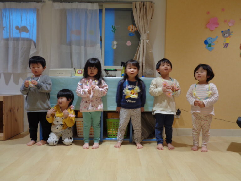 あめ組さん ありがとう🌸おわかれ会(全園児)