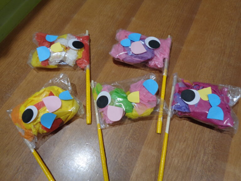 カラフルこいのぼり🎏(1歳児 だいち組)