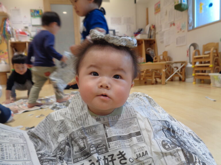 新聞でへんしーん!(全園児)