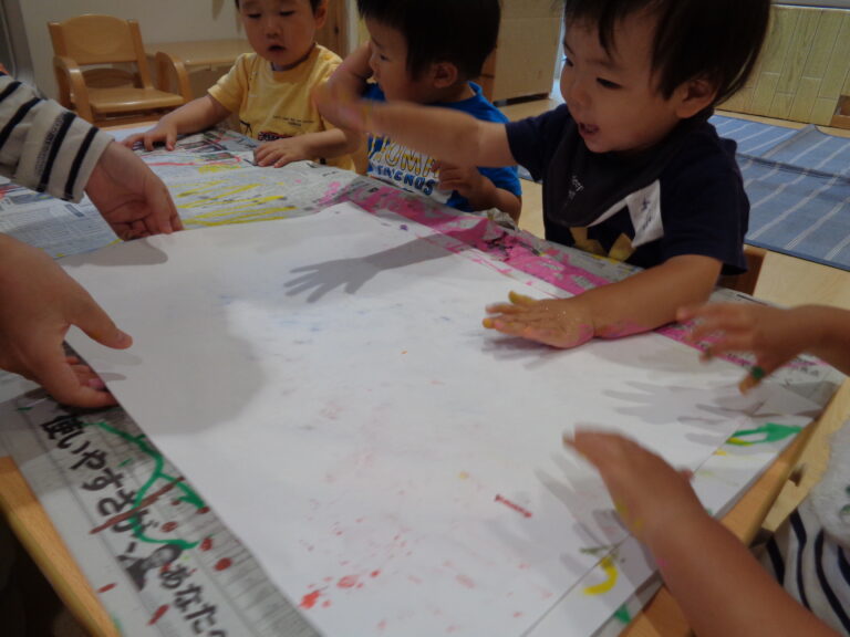 晴れますように🌞(1歳児 だいち組)