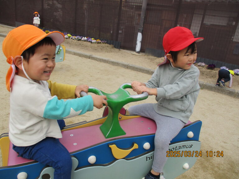 おにいちゃん・おねえちゃんに・・・🌸（全園児）