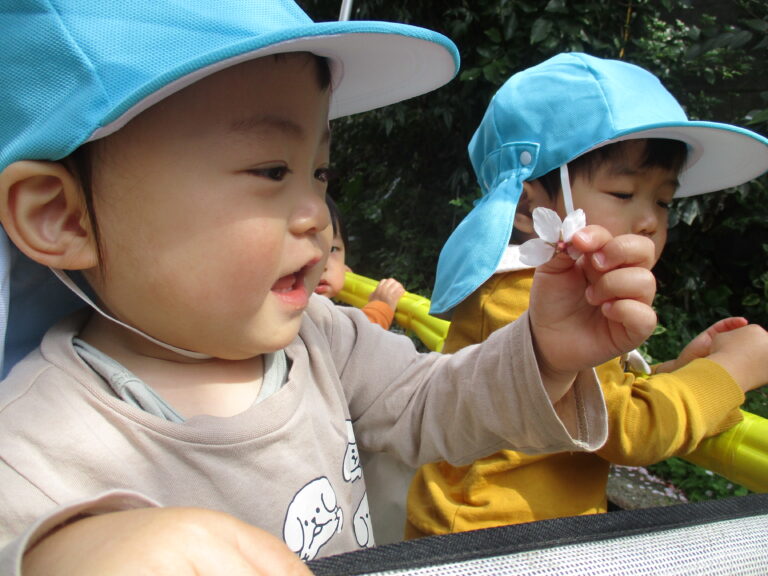 新しいお友だちが増えたよ✨（１歳児だいち組）