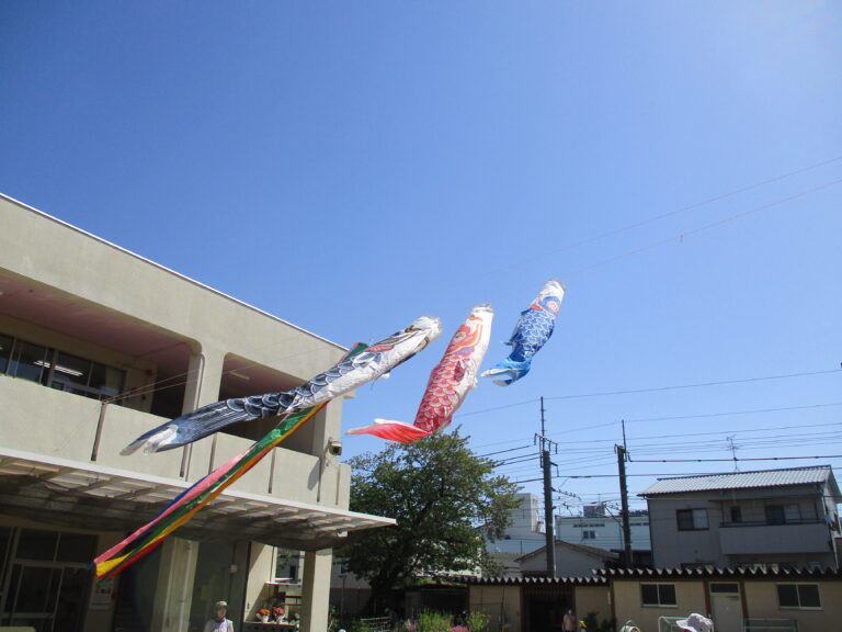 幼稚園へお邪魔しました～こいのぼり～🎏(全園児)