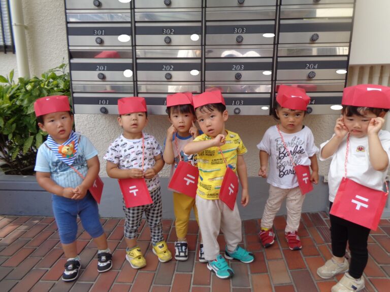 ○○に変身！？📮（2歳児　あめぐみ　0歳児　うみぐみ）