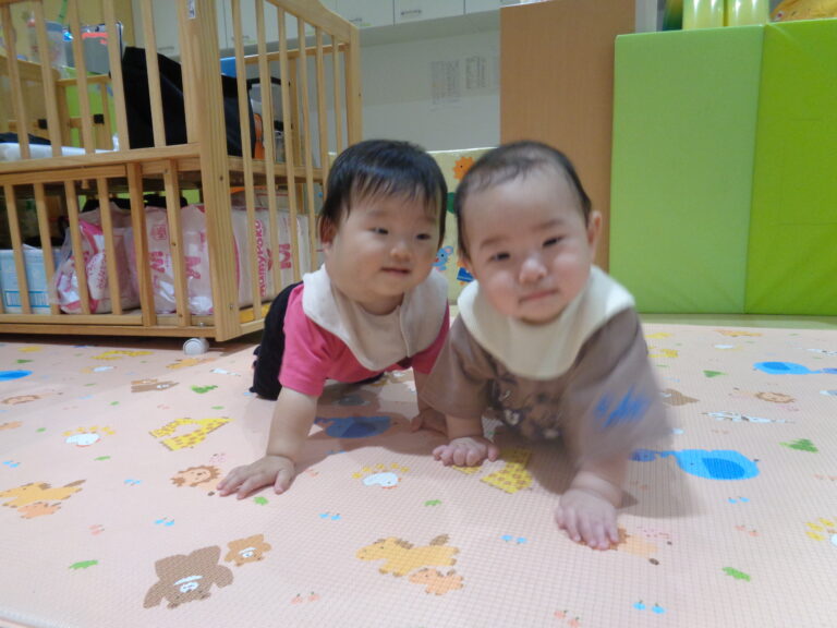 ドキドキの一週間！子どもたちの様子は、、、(０歳児　うみ組)