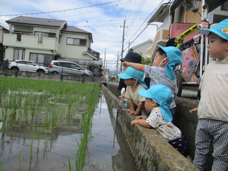 おたまちゃんの足が！（1歳児　だいちぐみ）