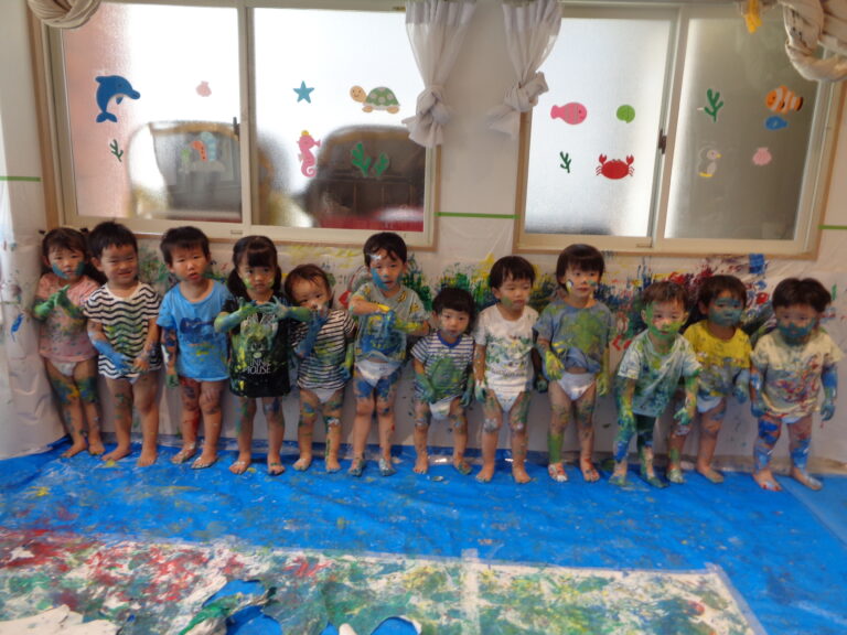 みんなで作った芸術作品✨（全園児）