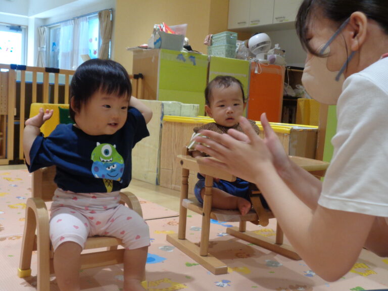 うみ組の日常（うみぐみ　０歳児）