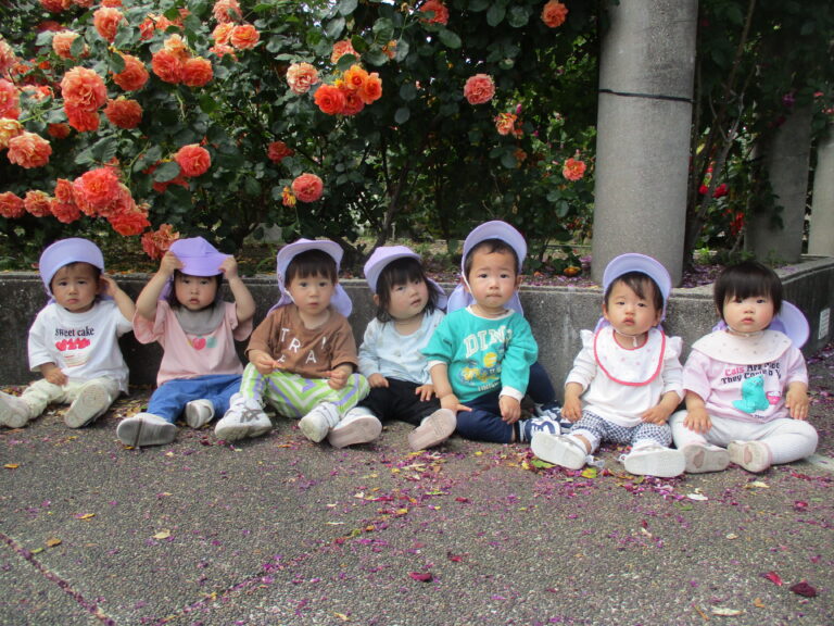 花よりおせんべい?🌹🤭(1歳児 だいちぐみ)
