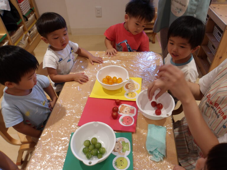 元気モリモリは何色トマト？🍅（全園児）