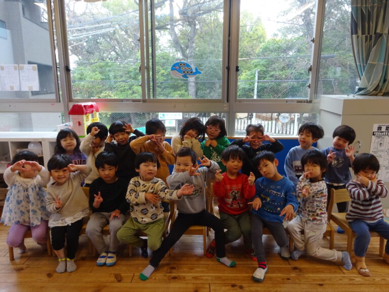 3歳児　にじ組
