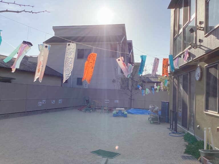 鯉のぼり製作🎏