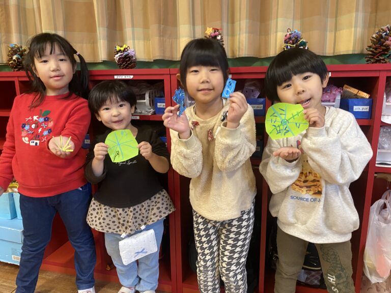 雪の結晶製作☃