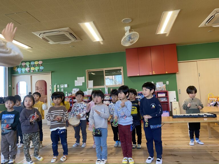 4・5歳児　そら・くじら組