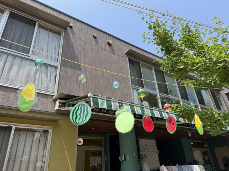 風鈴製作の様子🎐