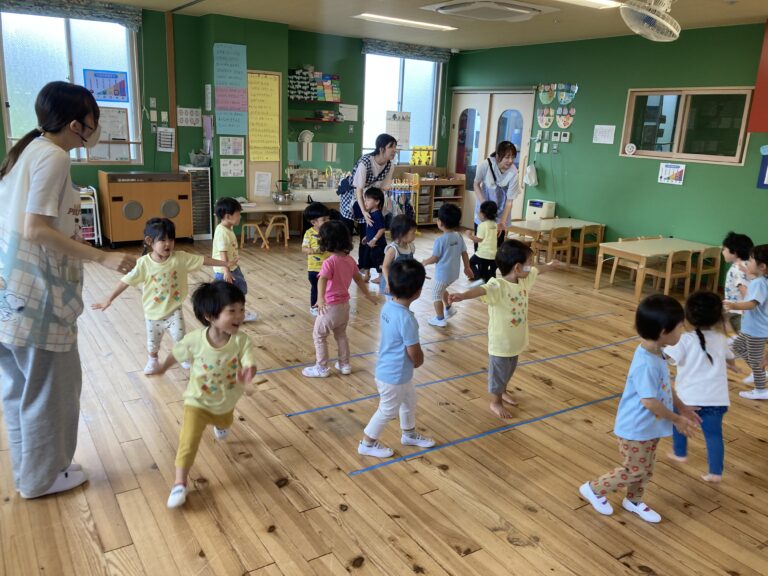 あめ組交流会 (２歳児）