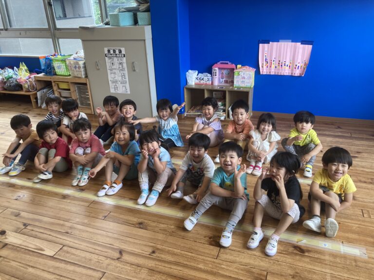 3歳児　にじ組🌈